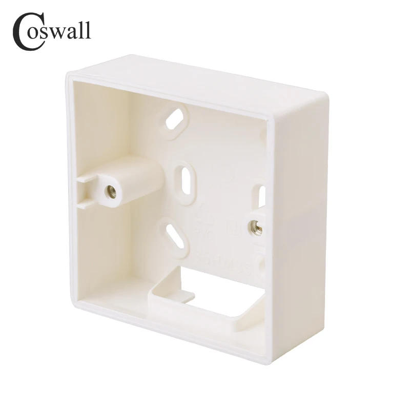 Внешняя Монтажная коробка Coswall 86 мм * 33 для стандартных выключателей и розеток