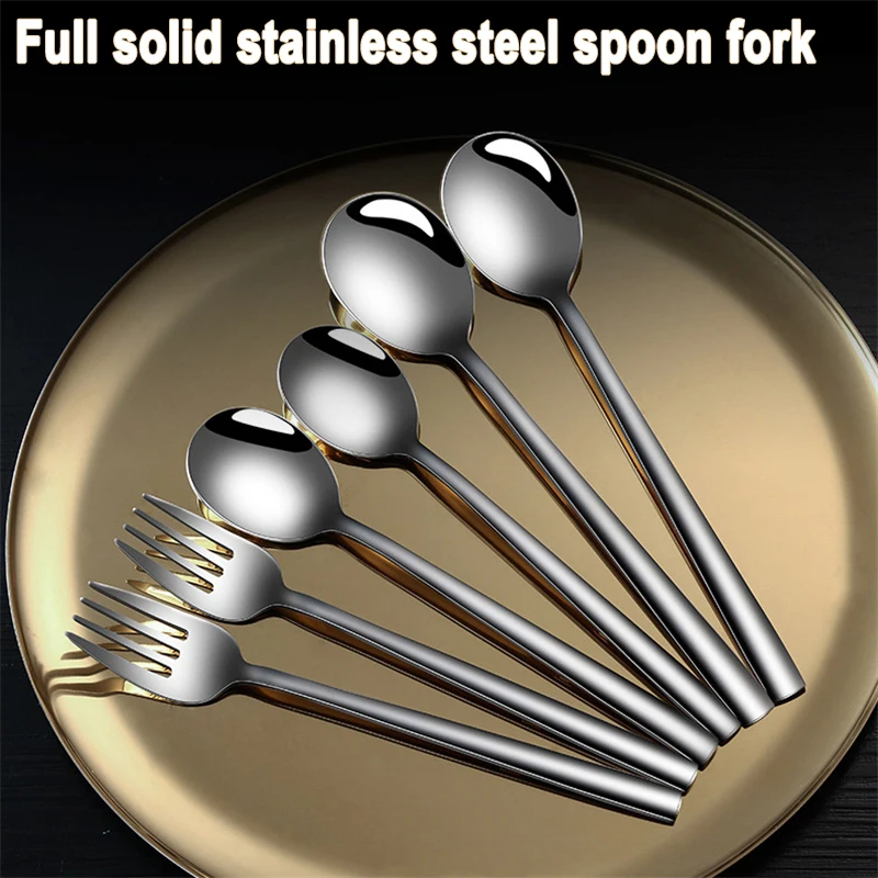 Набор серебряных изделий ложка с длинной ручкой для риса из нержавеющей стали столовые приборы кухонные