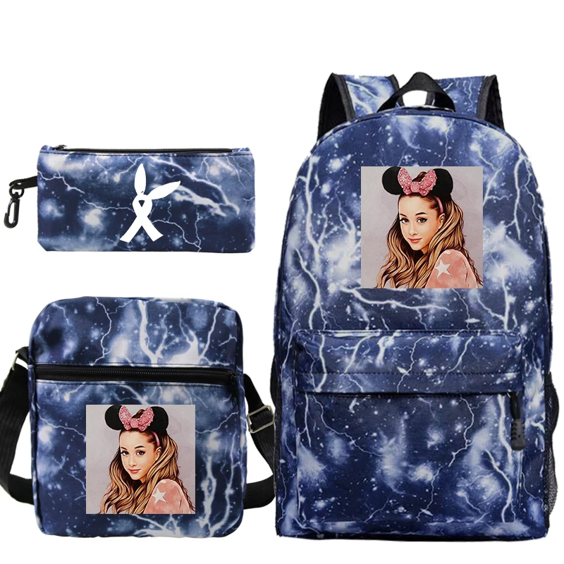 bagpack 16 Модная сумка Mochila Ariana Grande, рюкзак с принтом, школьная сумка для мальчиков и девочек, дорожная сумка, рюкзак для ноутбука-подростка, пеналы для ручек - Цвет: bagpack 16