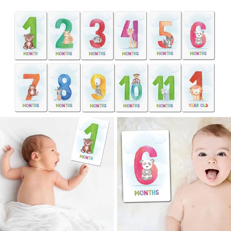 

12 листов, Детские карточки для фотографий, подарки для будущей матери, унисекс, для мальчиков и девочек, фото, память, ориентировка на пол, не...