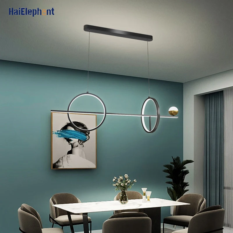 Современный светодиодный подвесной светильник для столовой Гостиная Спальня
