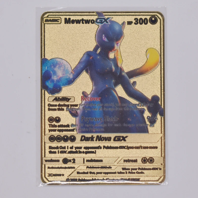 

2021 NEW Pokemon Cards Metal V TAG Card PIKACHU Charizard Golden Vmax MEGA Card Collection Gift Kids Game Collection Cards Toys
