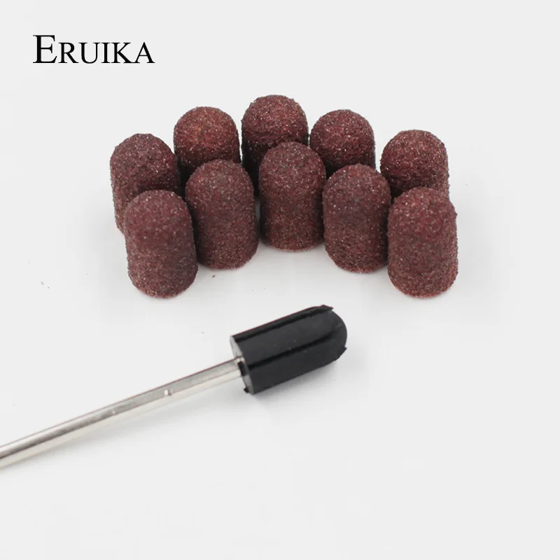ERUIKA 10 шт. 7*13 мм шлифовальные ленты блочные колпачки резиновая шпилька захват
