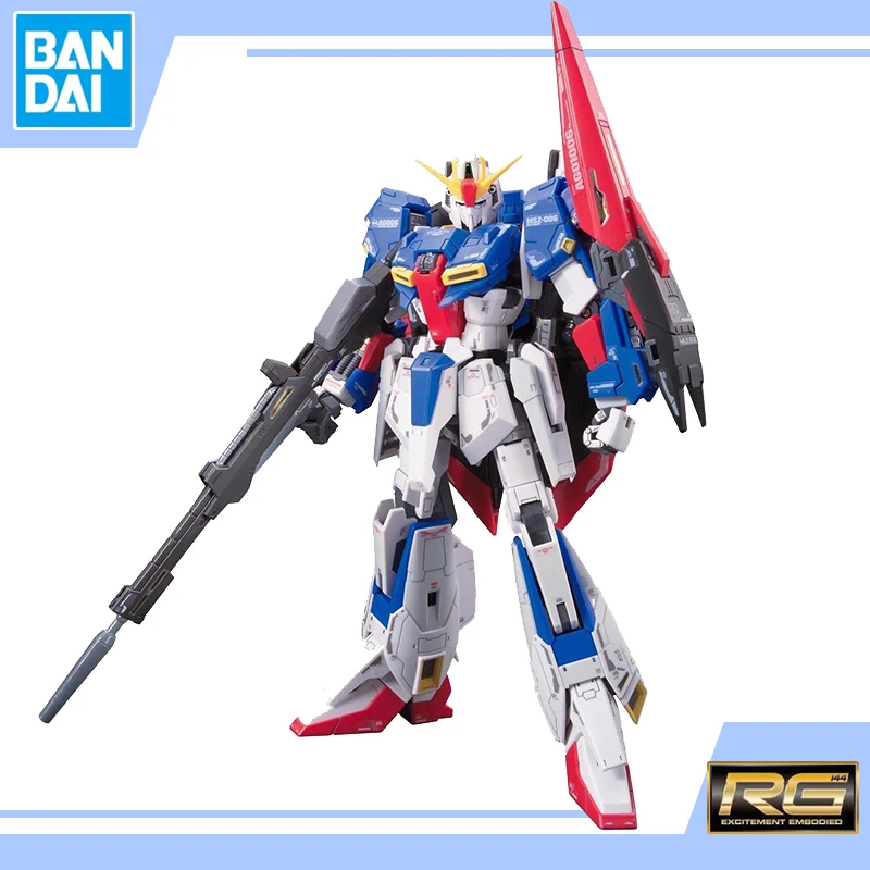 

BANDAI RG 10 1/144 MSZ-006 зет воина гундама Игрушки фигурки подарки для детей сборка модель