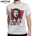 Мужские футболки Che Guevara KFC с историческими фигурами, размер d, крутые футболки, футболки с коротким рукавом и круглым вырезом, хлопковая одежда, размер соответствует размеру