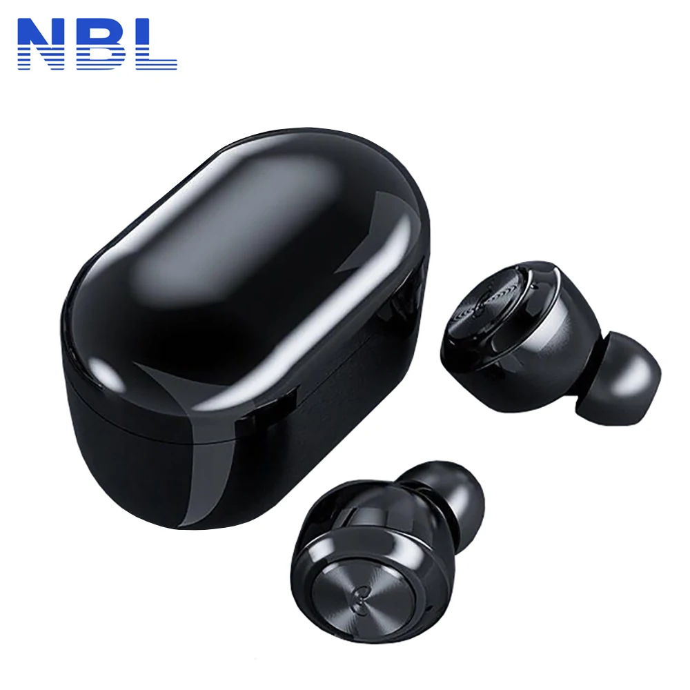 NBL TWS 5 0 Bluetooth 6D стерео наушники беспроводные IPX5 водонепроницаемые безголовые с