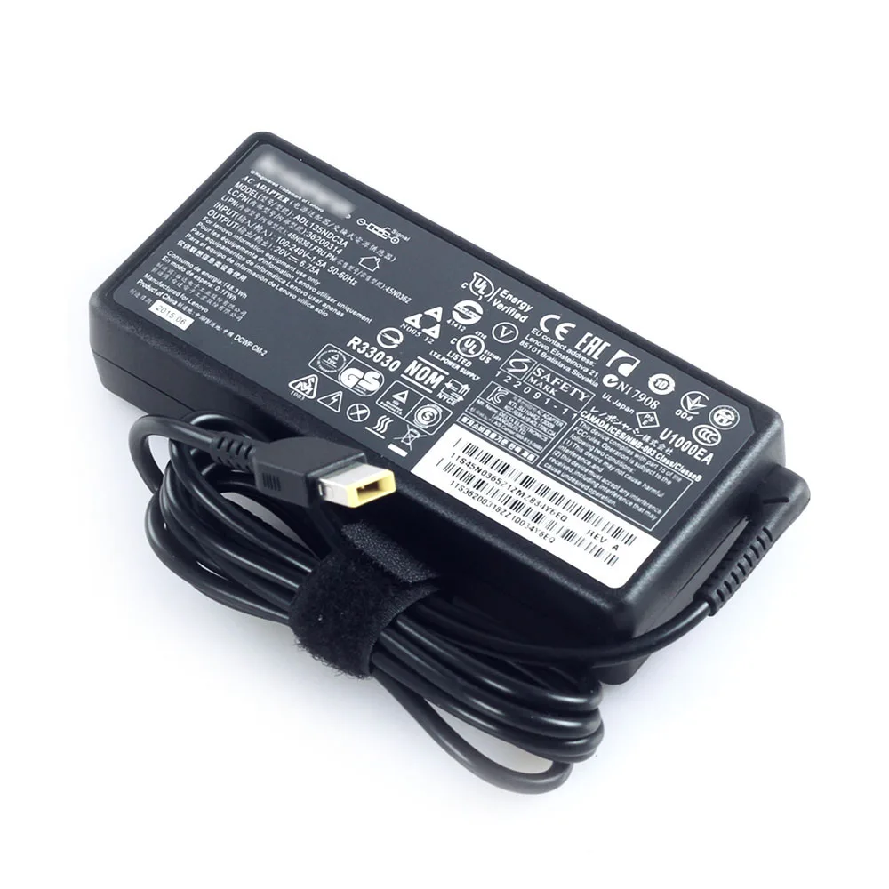Зарядное устройство ADL135NDC3A для Lenovo ThinkPad 135W 20V 6.75A|Компьютерные кабели и разъемы| |
