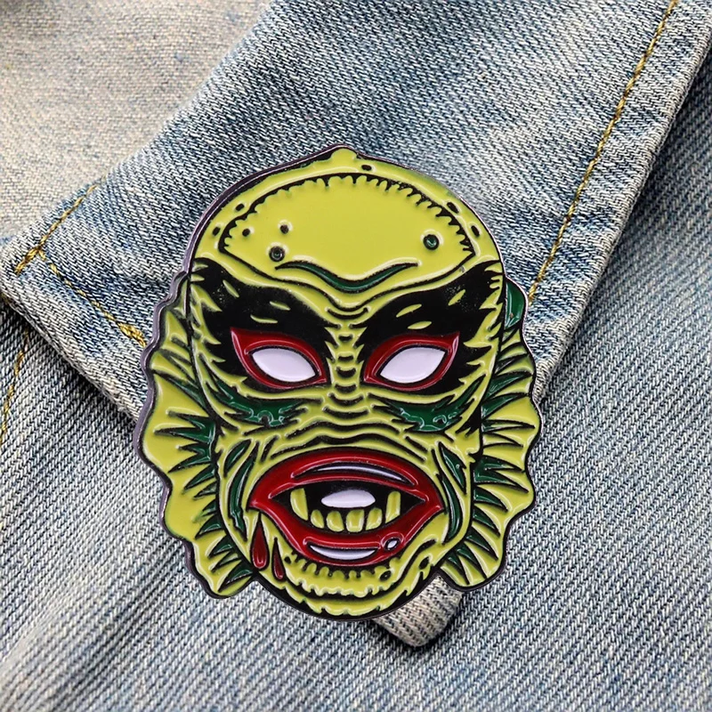 DZ780 Monster Creativity эмалевые булавки для женщин значок рюкзак воротник булавка с