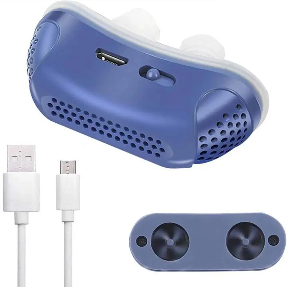 

Electric Anti-snoring Device Professional Sleep Aid Household Silicone Anti Snore Nose Clip Nasal Dilator Unisex