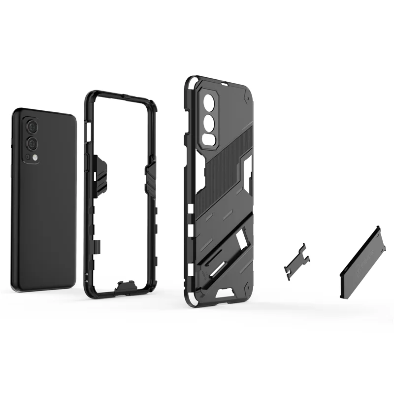 for oneplus nord 2 5g shockproof rugged armor stand protector phone shell for one plus nord2 5g magnetic car holder case cover free global shipping