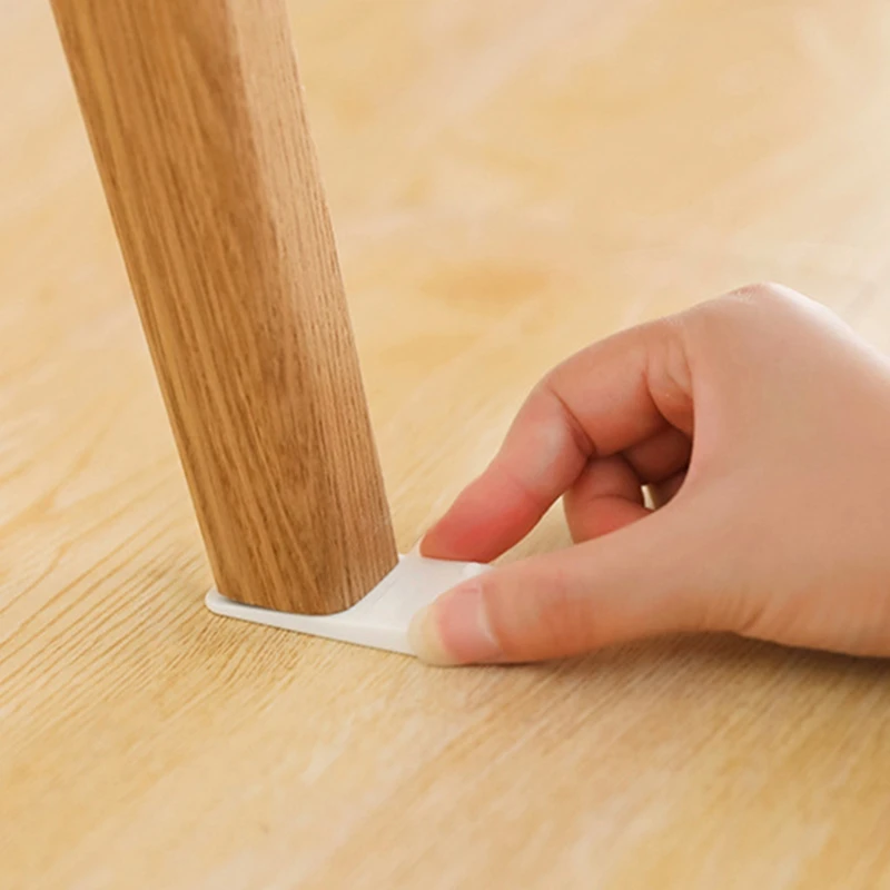 

Table Chair Foot Pad Heightening Pad Door Stopper Multifunctional Furniture Pad Closet Ga p Plug Horizontal Pad 3 Pcs