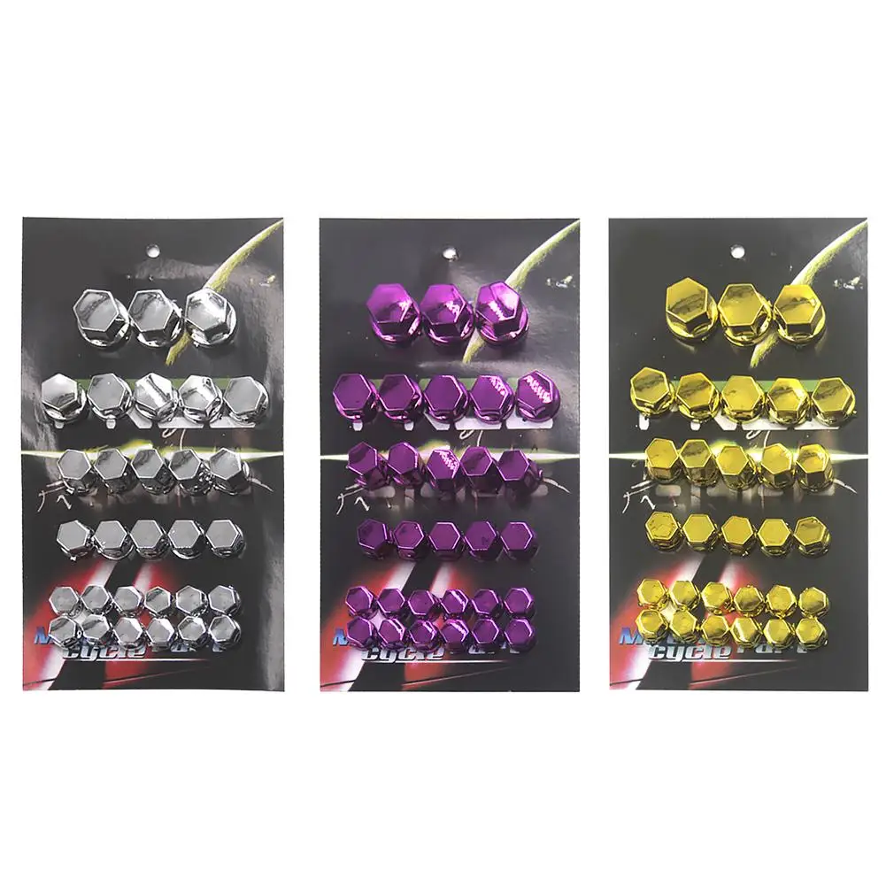 Новый набор мотоциклетных аксессуаров шестигранная гайка крышка винта|Гайки и