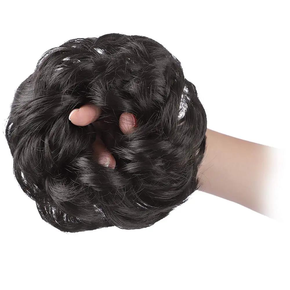 

Messy Bun Hair Piece Hair With Elastic Rubber Band Extensions Hairpiece Synthetic Hair Extensions Scrunchies Hairpiece for Women