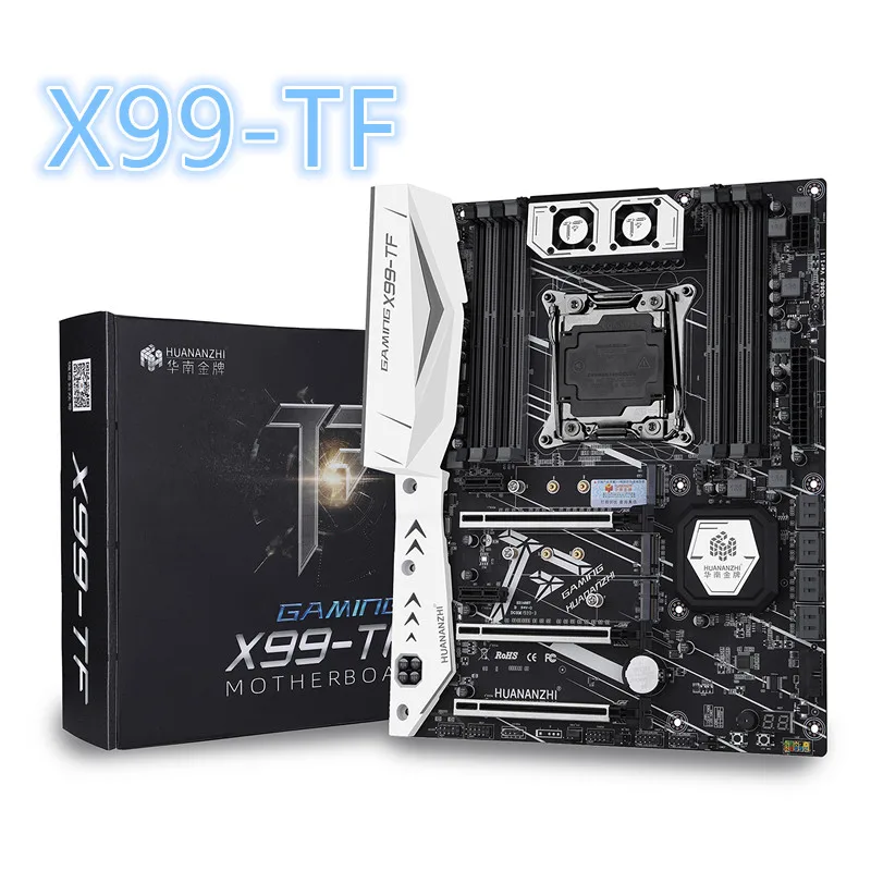 Материнская плата HUANANZHI X99 с двумя слотами M.2 NVME поддерживает DDR3 и DDR4 LGA2011 3