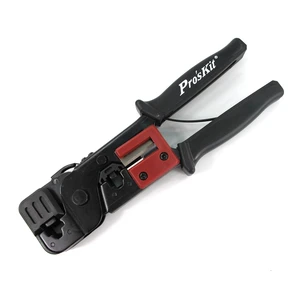 808-376e интернет-телефония двойное использование кабельных плоскогубцев Rj45 кристальная головка обжимные плоскогубцы кабельный зажим 8p8c