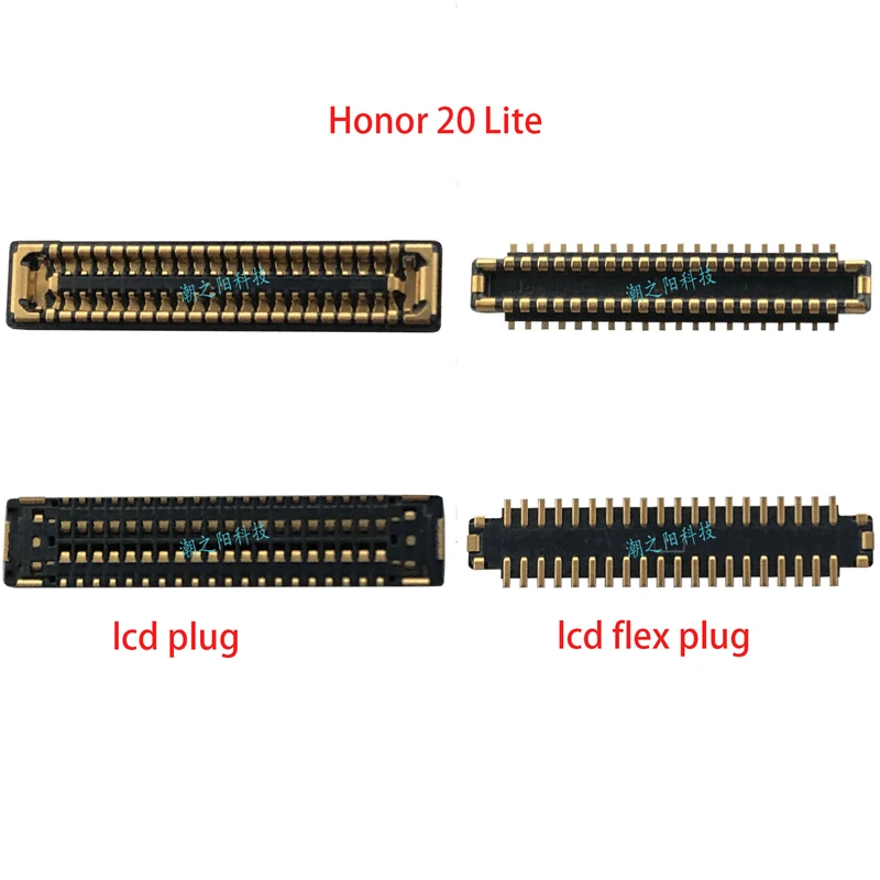ЖК-дисплей FPC разъем штырь для материнской платы для Huawei Honor 20 lite HRY-LX1T