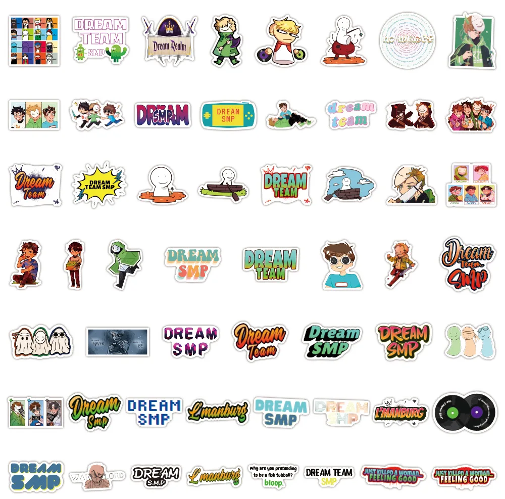 10 100pcs dream smp stickers for suitcase skateboard fridge computer guitar waterproof graffiti sticker decals children s toys buy at the price of 2 58 in aliexpress com imall com
