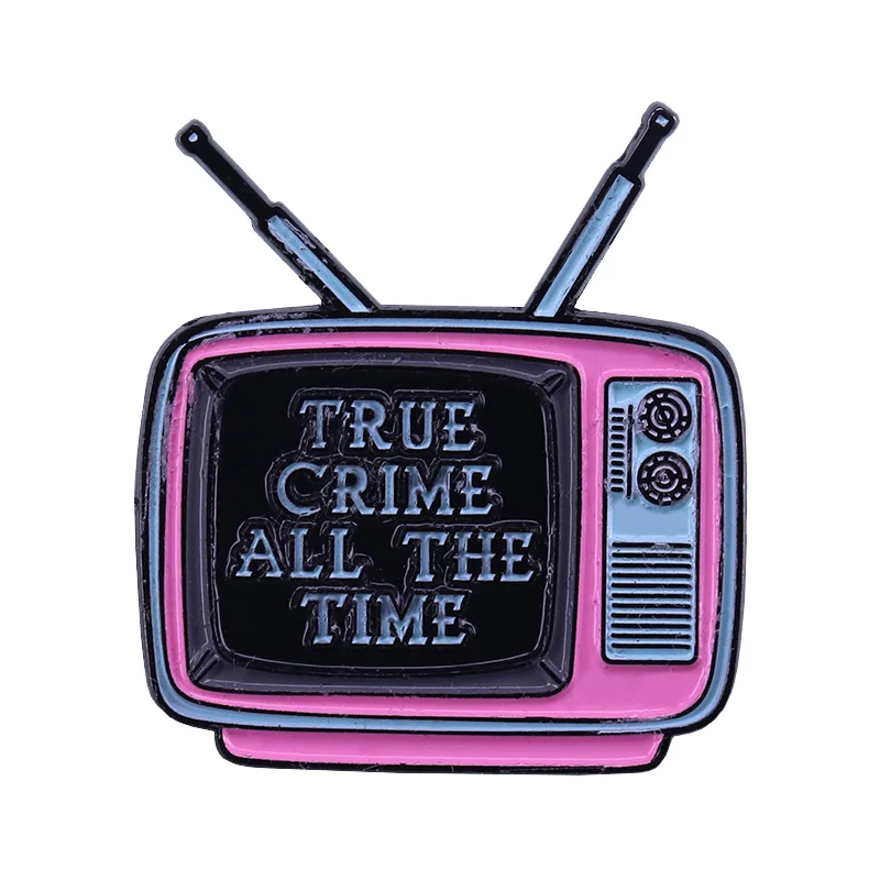 SSDGM брошь MFM Ретро ТВ значок отличный подарок для любителей истинных преступников