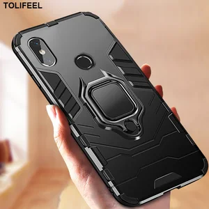 Shockproof Armor Case For Xiaomi Mi 8 Lite Mi8 SE Cases Stand Holder Magnetic Car Phone Back Cover F in India