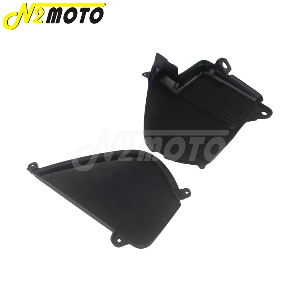 1 пара черный Мотоциклетные батареи Коробка боковая крышка для Honda CRF230F CRF 230 2015 2019