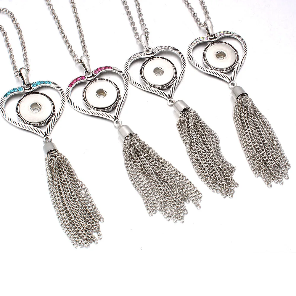 Женское винтажное ожерелье с кристаллами и металлической кисточкой 18 мм|jewelry for