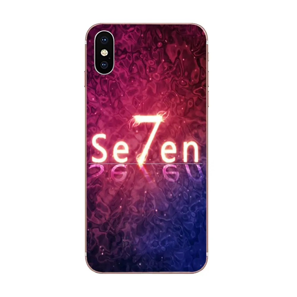 Стильный силиконовый чехол для телефона Lucky Number 7 Galaxy J1 J2 J3 J330 J4 J5 J6 J7 J730 J8 2015 2016 2017