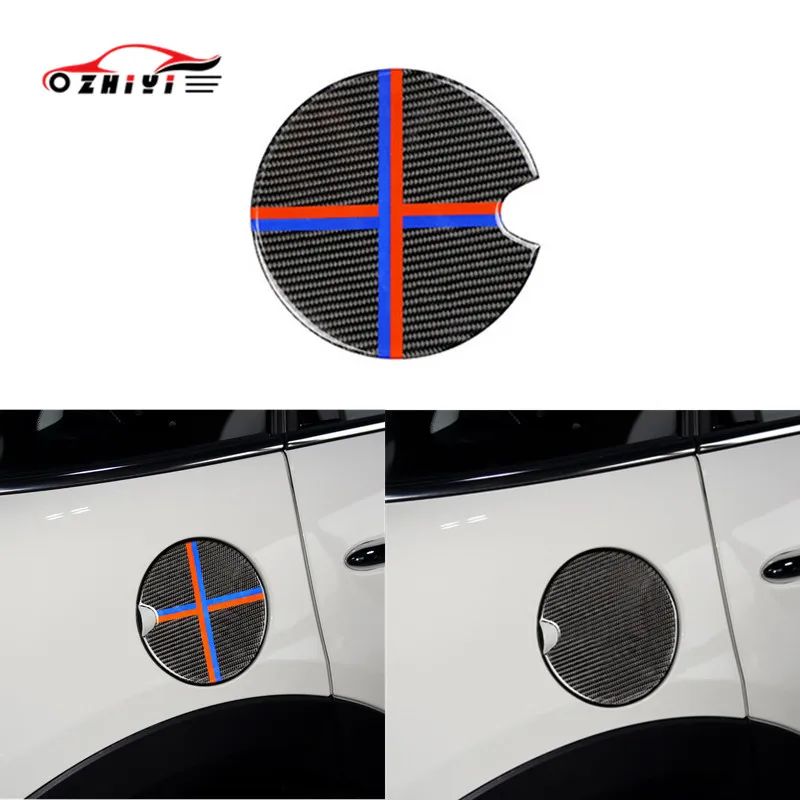 3D наклейка для защиты корпуса Подходит BMW Mini крышка топливного бака JCW Cooper F55F56 R60