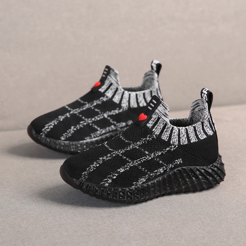 

Best Selling Lazy Kids Casual Shoes High Top Children Soft-soled Socks Shoes Boys White Party Wedding Casual Shoes Girls