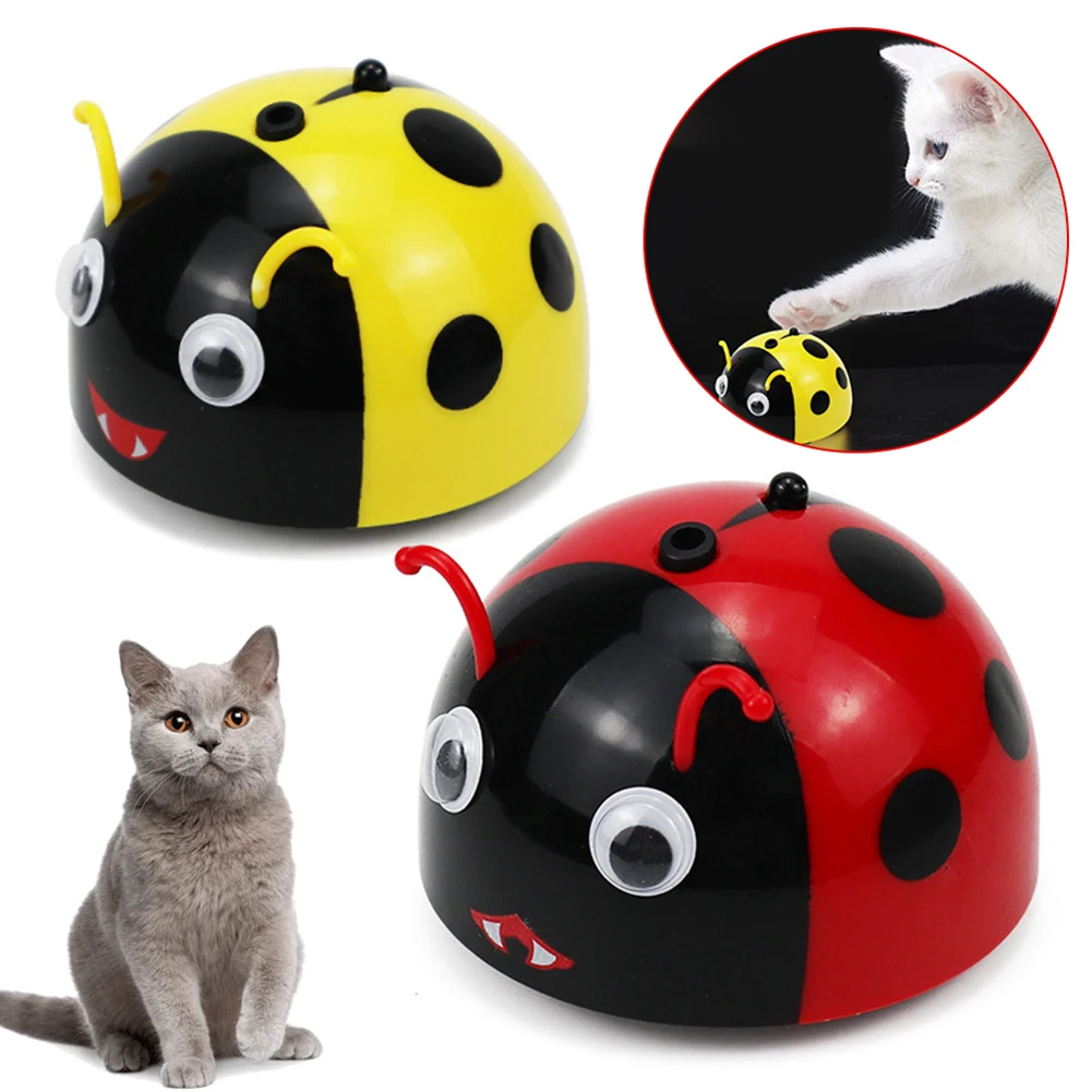 

Infrared Sensor Electric Smart Escape Toy Pet Supplies Kids Toys Intelligent Escaping Dog Cat Funny Interactive Ladybug Gift