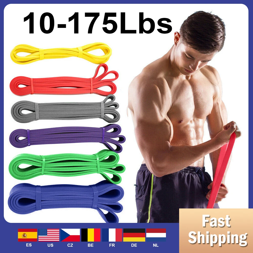 Эластичная лента для упражнений из натурального латекса эластичная йоги 208 см |