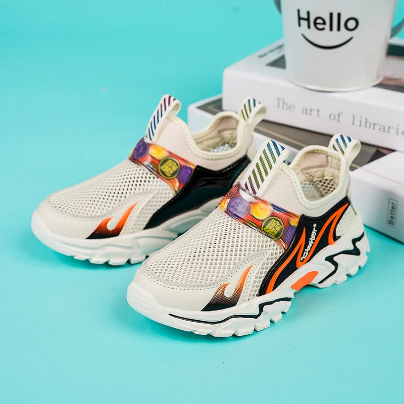 

Mesh Children Casual Shoes For Kids Sneakers Kids Shoes Boys Sneakers Girls Shoes Slip-on Running Fashion Trainers Student 2021