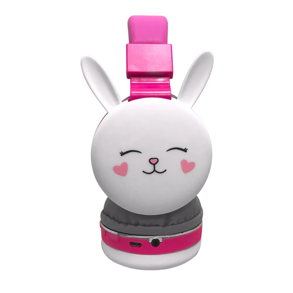 Новейшая черная кошка кролик Bluetooth наушники Беспроводная музыкальная гарнитура игровые наушники для iPhone X samsung подарки на день рождения