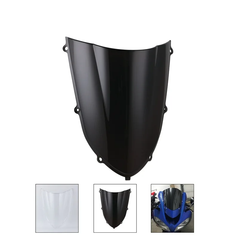 

ZX-10R Windshield Windscreen For Kawasaki ZX10R 2004 2005 Wind Deflectors Double Bubble ZX 10R 04 05 Motorcycle Accessories