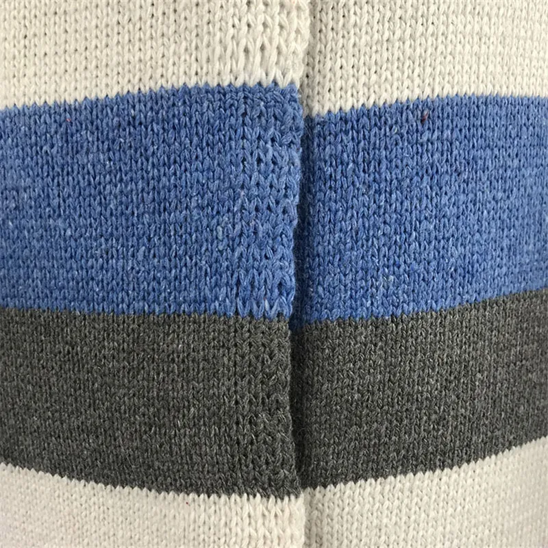 

Knitting Sweater Women Long Cardigan Coat Long sleeve V-Neck Fashion Stripe Sweaters Loose Autumn Winter Women Cardigans Mujer