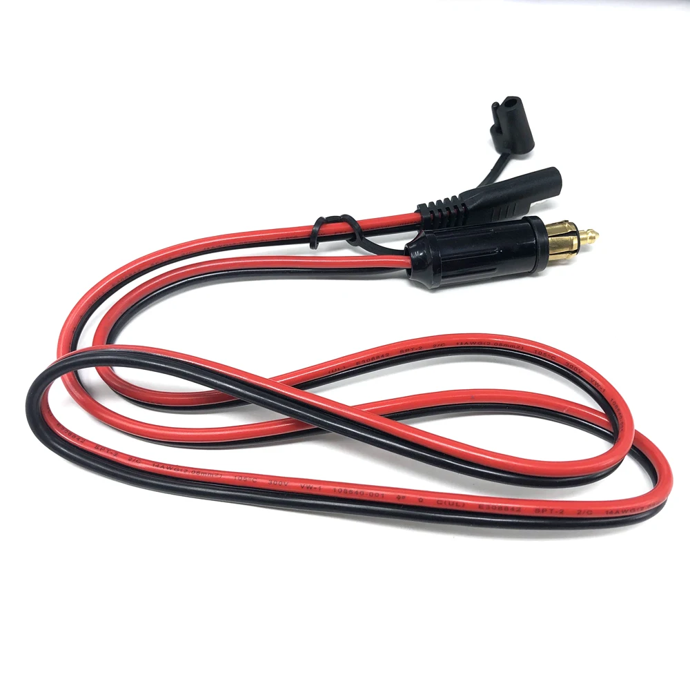 DIY 14AWG Heavy Duty жгут быстрого отсоединения штепсельной вилки SAE DIN Hella разъем 100 см для