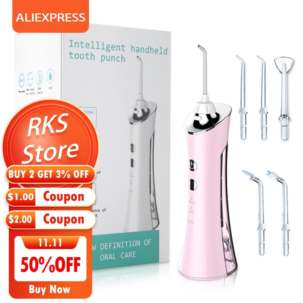 

Стоматологический Ирригатор для полости рта, портативный ирригатор для полости рта, USB, 3 цвета