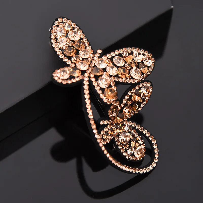 2018 простые корейские женские модные головные уборы заколки для волос с бабочкой