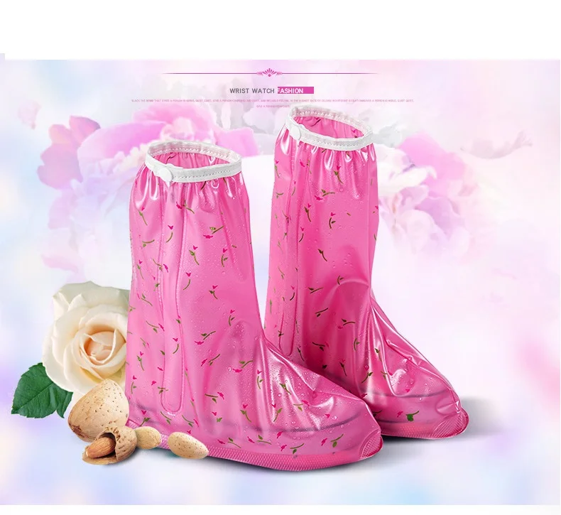 Aleafalling женские и мужские водонепроницаемые Многоразовые Чехлы для обуви с сине