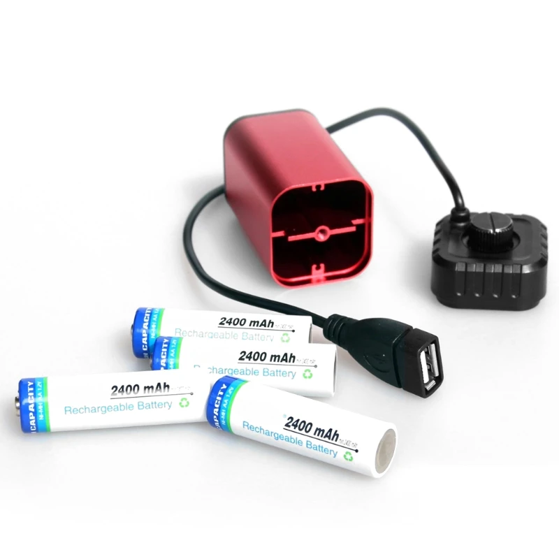 

Drop Ship&Wholesale Waterproof 5V USB Portable 4X AA Battery Charger Holder Kit Power Bank Case Box