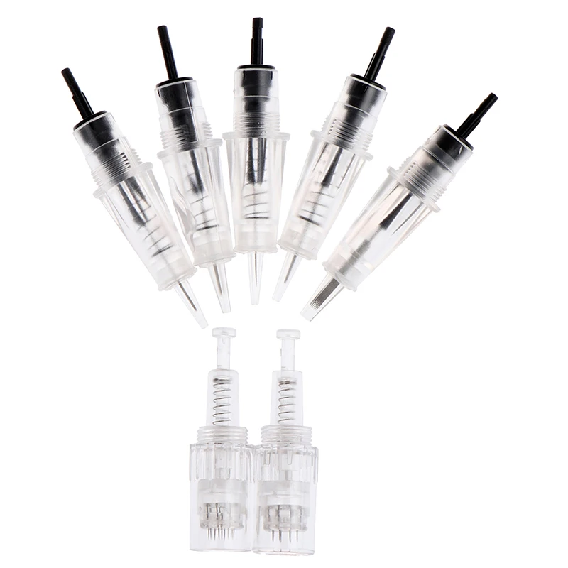 Высокое качество 1 шт винтовой картридж Замена для дермы ручка микро иглы
