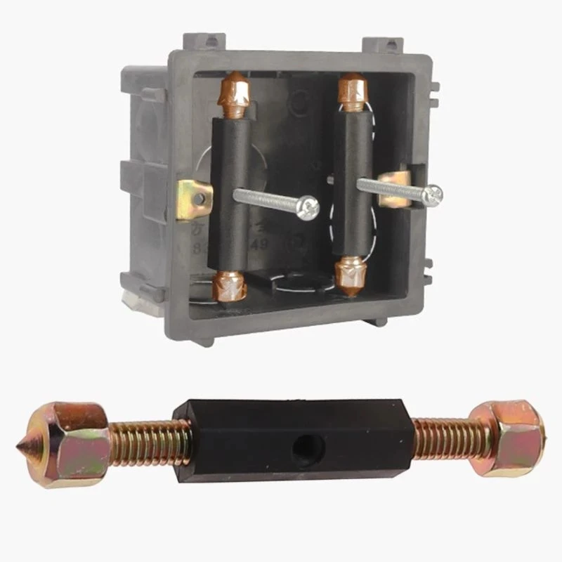4pc Adjustable Wall Switch Screw Cassette Repairer 86/118 Type Socket box Restorer Internal Support fixed Rod electrician Tools |