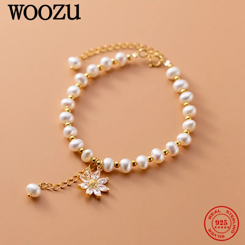 

Женский минималистичный браслет из серебра 925 пробы, с жемчугом