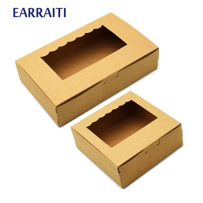 

12 шт. крафт-бумаги крафт Бумага приставка на базе Косметика ремесла подарок Бумага коробки торта благосклонности венчания конфеты Еда упак...