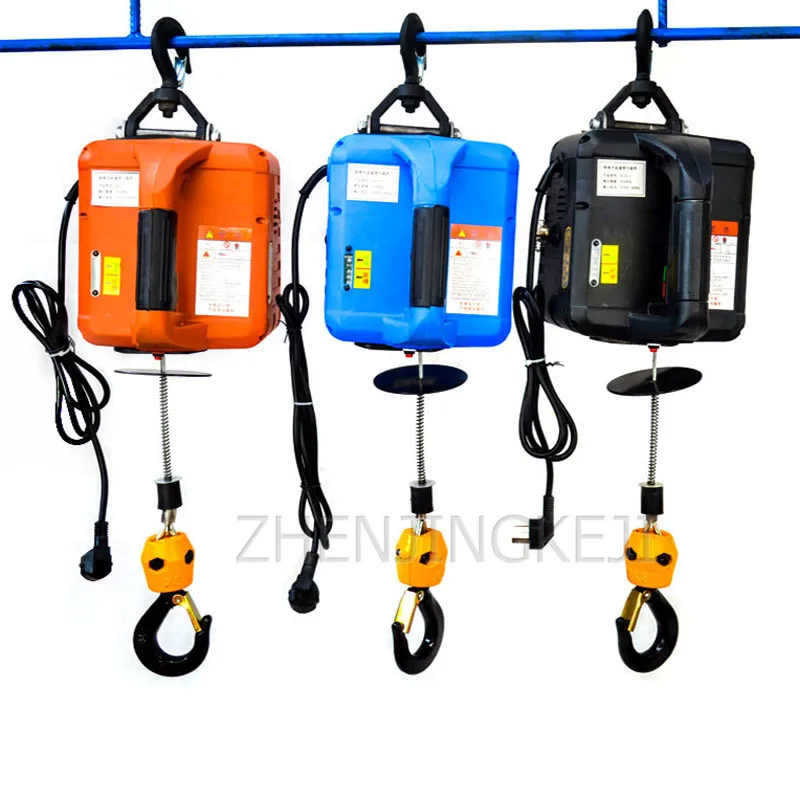 

Electric Gourd 220v Portable Small Hanging Machine Home Remote Control Miniature Crane Air Conditioning Hoist Suspension Tension