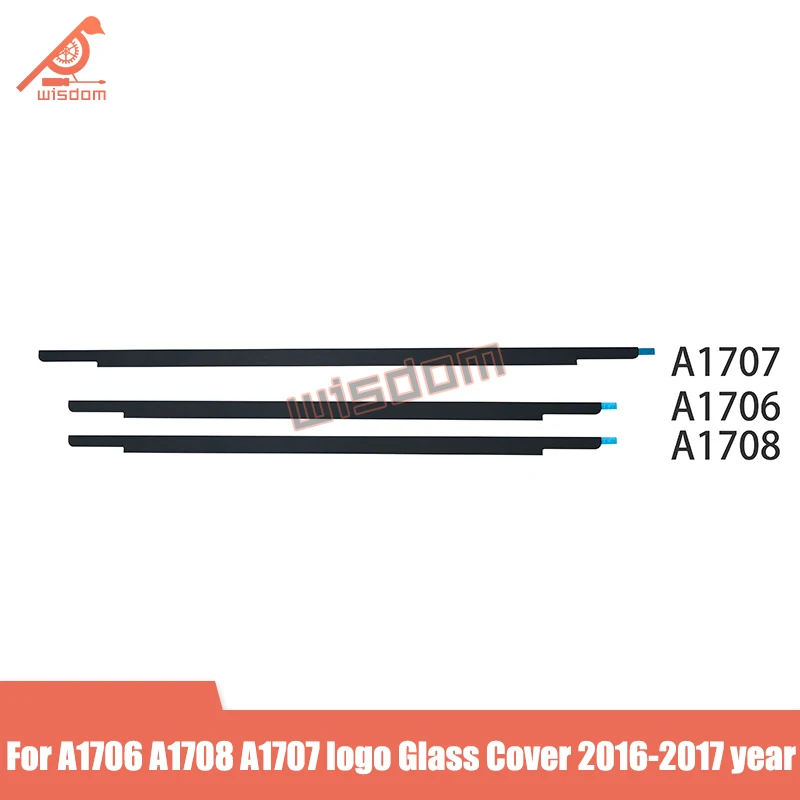 10 шт. Совершенно новый ЖК экран A1706 A1708 A1707 передний логотип стеклянная крышка для