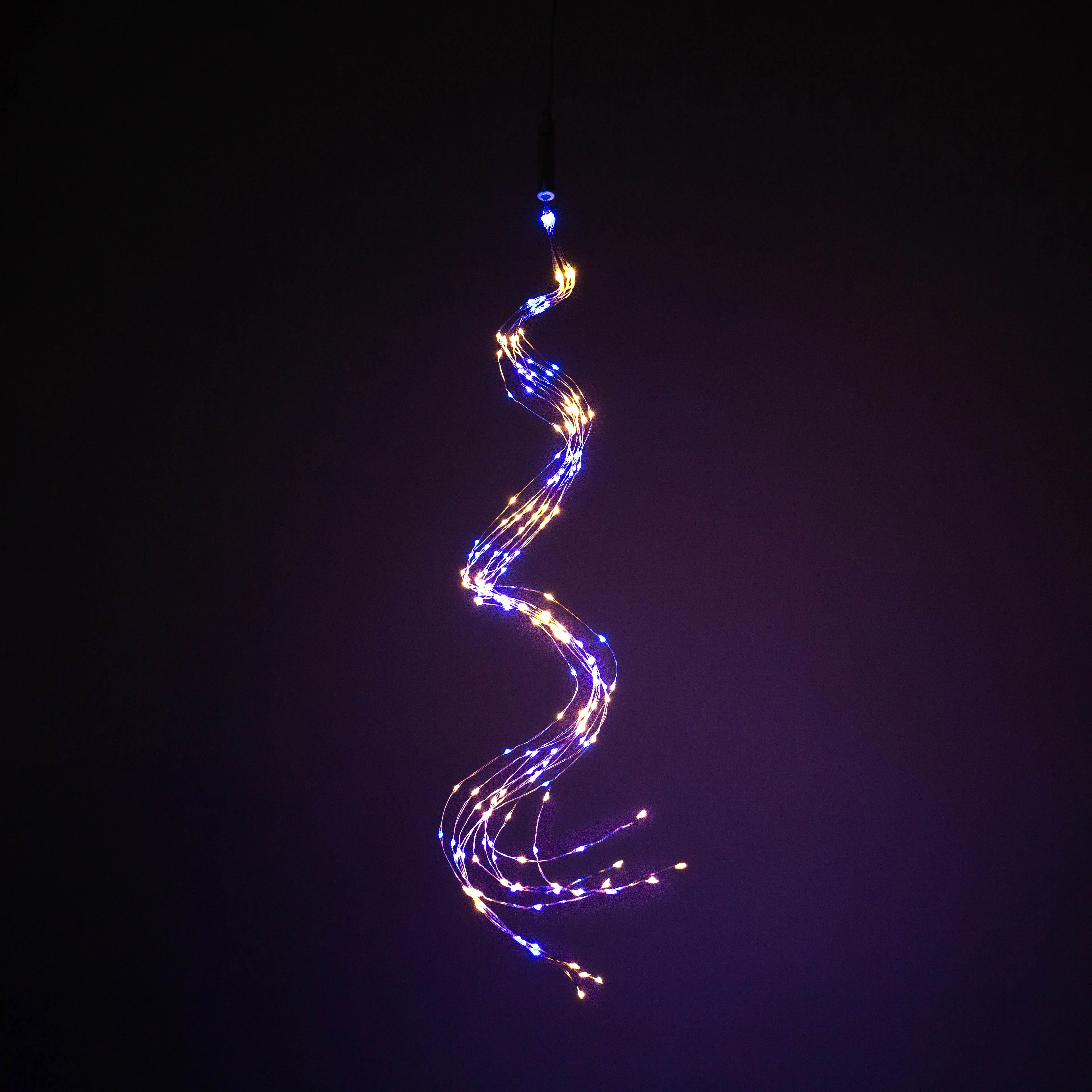 

CN 600 LEDs Vines Lights Copper Wire Waterfall led fairy string Lights Christmas Wedding Party Holiday Tree Decoration