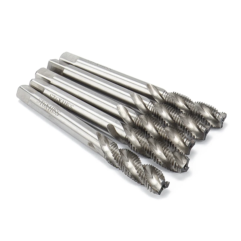 Проволочная вставка кран прямой рифленая Метчик с винтовыми канавками высокое