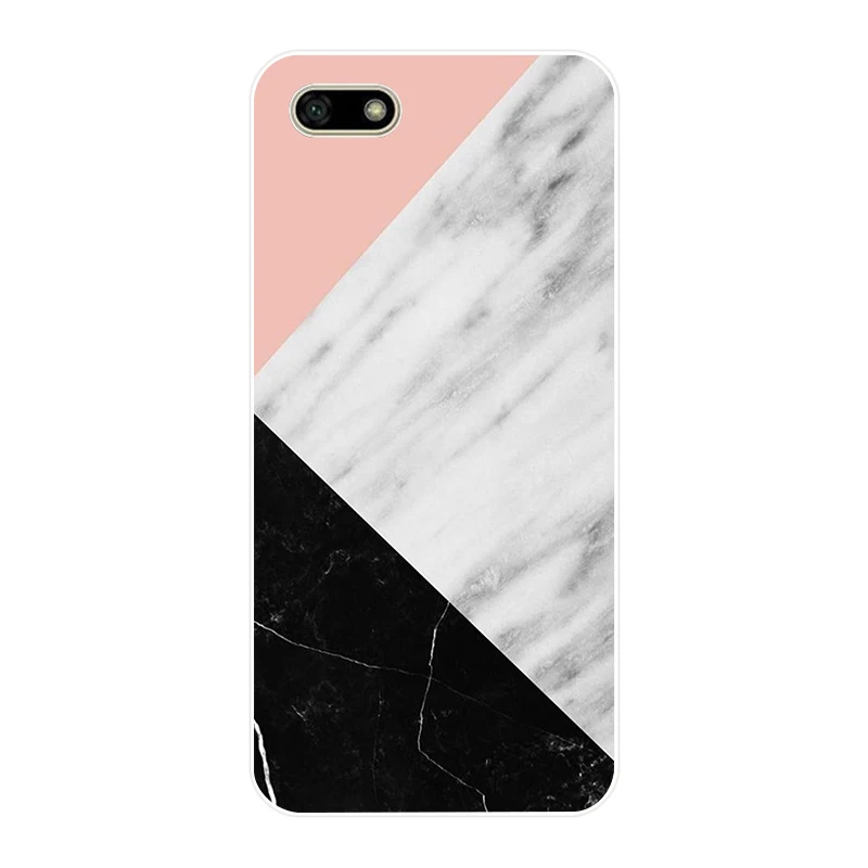 156FG гранитный скраб с мраморным камнем Мягкий Силиконовый ТПУ чехол для huawei Honor 7a 5