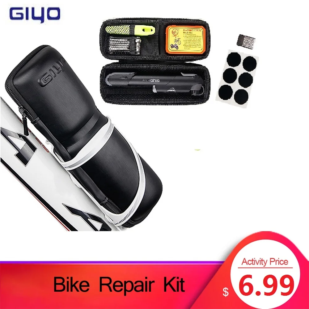 Набор для ремонта велосипеда портативный набор инструментов фиксации шин Сумка
