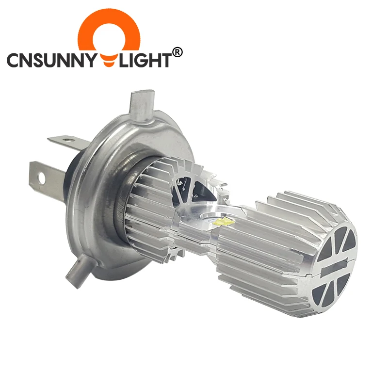 HS1 BA20D H4 светодиодный светильник для головы мотоцикла P43t P15D 25 1 Hi/Lo Bi beam Лампа 1100Lm